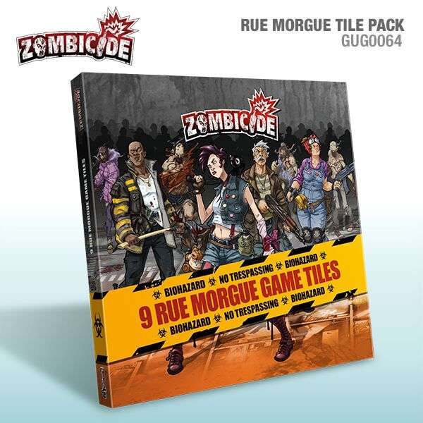 Zombicide Rue Morgue Tiles Pack (Board Games)