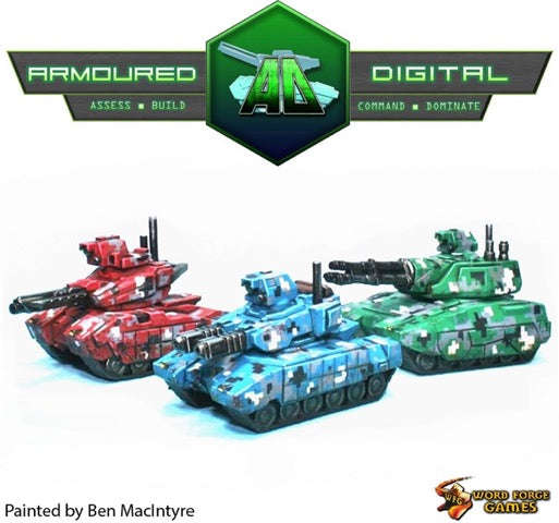 Armoured Digital Core Game OOP (Miniatures)