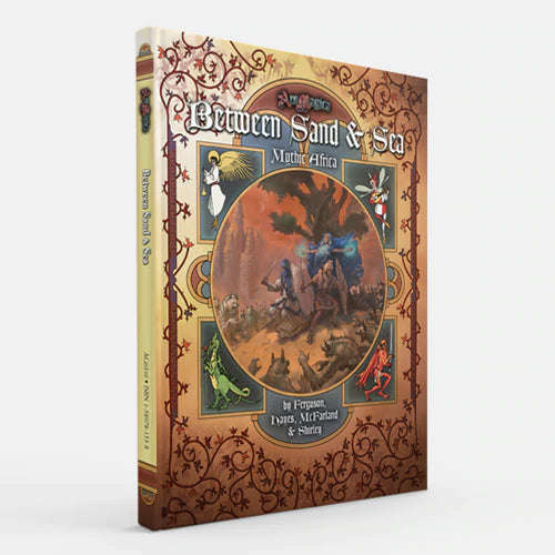 Ars Magica RPG Between Sand & Sea Mythic Africa 5th Edition (RPGs)
