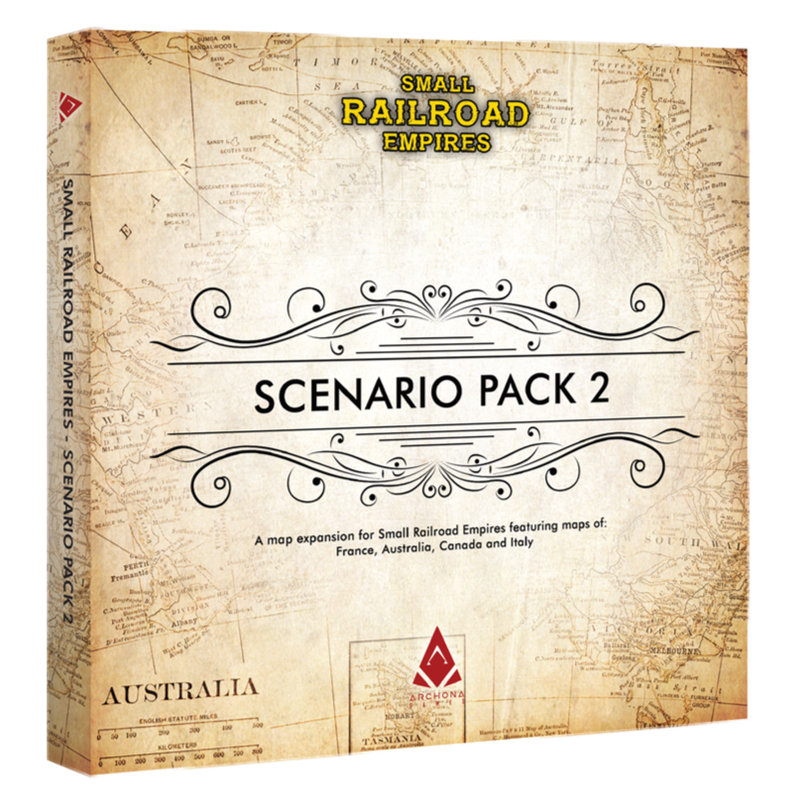 Small Railroad Empires Scenario Pack 2 (Board Games)