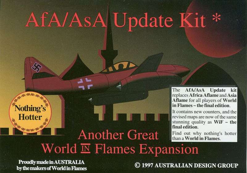 World in Flames Asia Aflame OOP (Board Games)