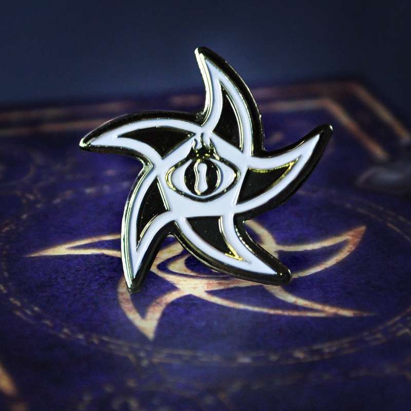 Astral Elder Sign Enamel Pin (Board & Card Game Accessories)