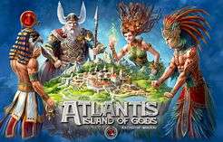 Atlantis - Island of the Gods US (Board Games)