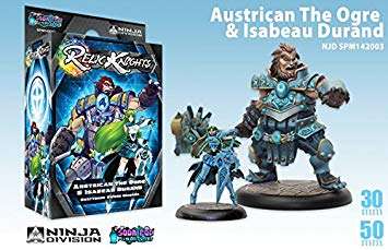 Relic Knights Austrican the Ogre Isabeau Durand OOP (Board Games)