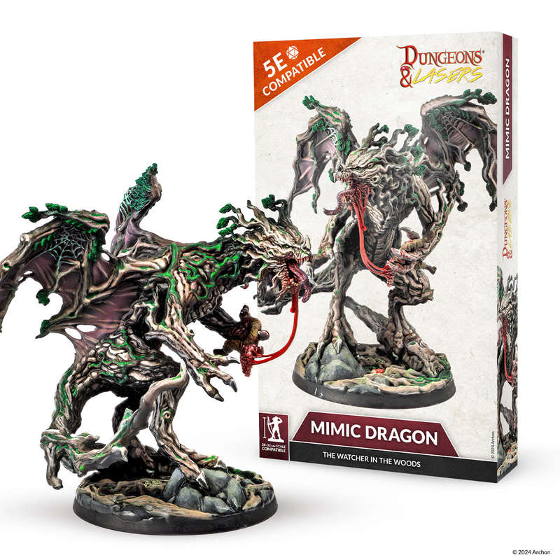 Deuslair Mimic Dragon (Miniatures)