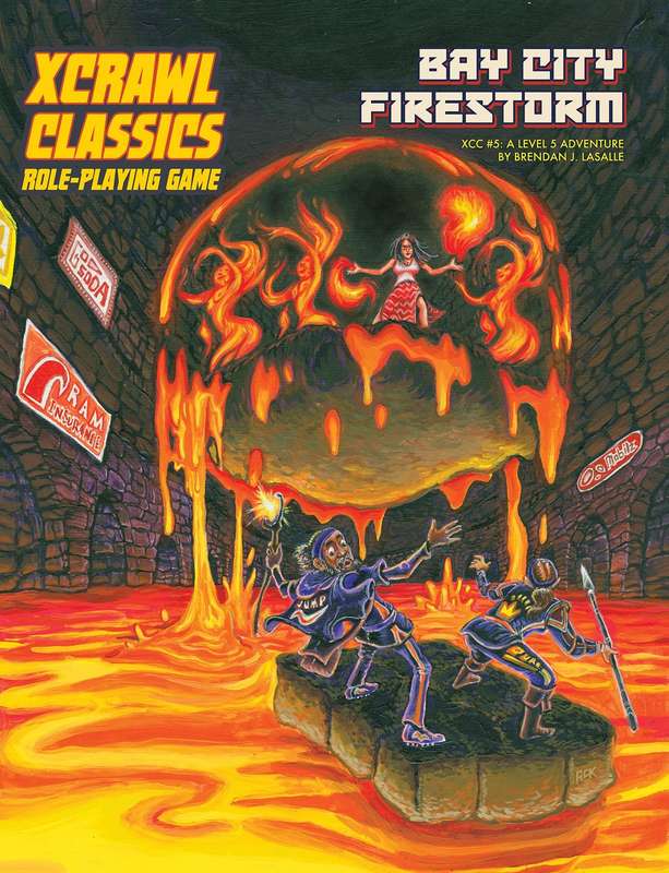 Xcrawl Classics No. 5 Bay City Firestorm (RPGs)