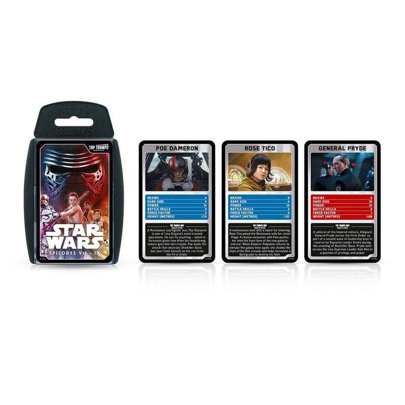 Top Trumps Card Game Specials Star Wars Episodes 7-9