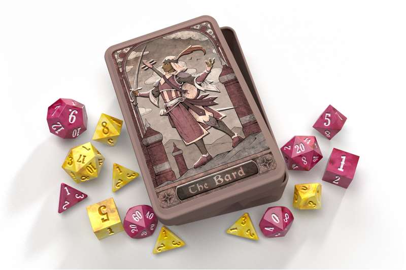 Class-Specific Dice Set Bard (Pathfinder and 5E) (Dice Sets & Games)