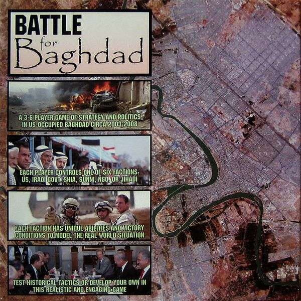 BATTLE FOR BAGHDAD (Board Games)