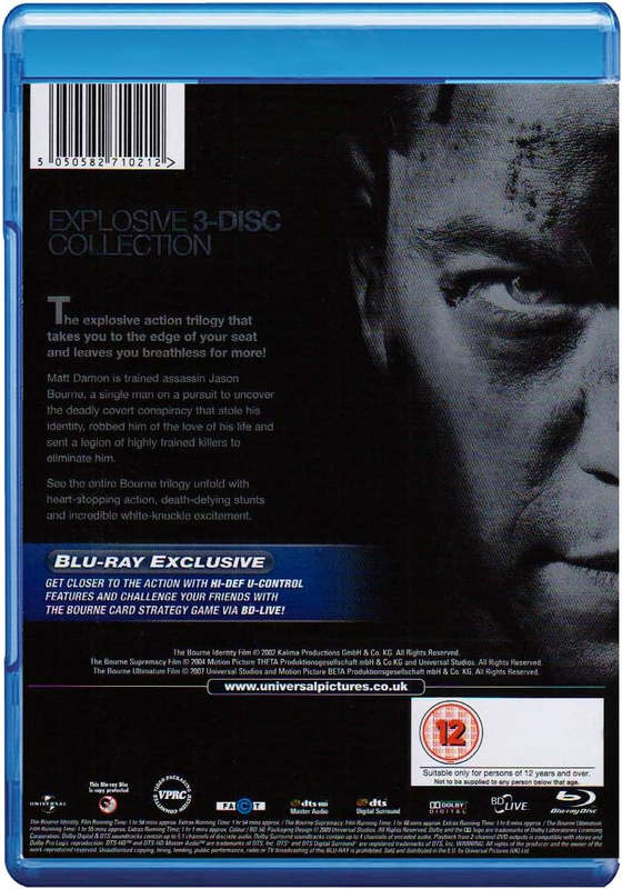 The Ultimate Bourne Collection (Blu-ray) (Second-Hand)