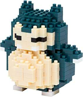 Nanoblock Pokemon Series Snorlax (3D Puzzles)