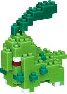 Nanoblock Pokemon Series Chikorita (3D Puzzles)