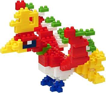 Nanoblock Pokemon Series Ho-Oh (3D Puzzles)