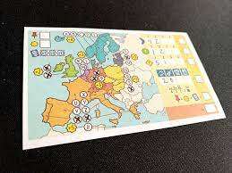 Boomerang Map Board Europe & USA (Maps)