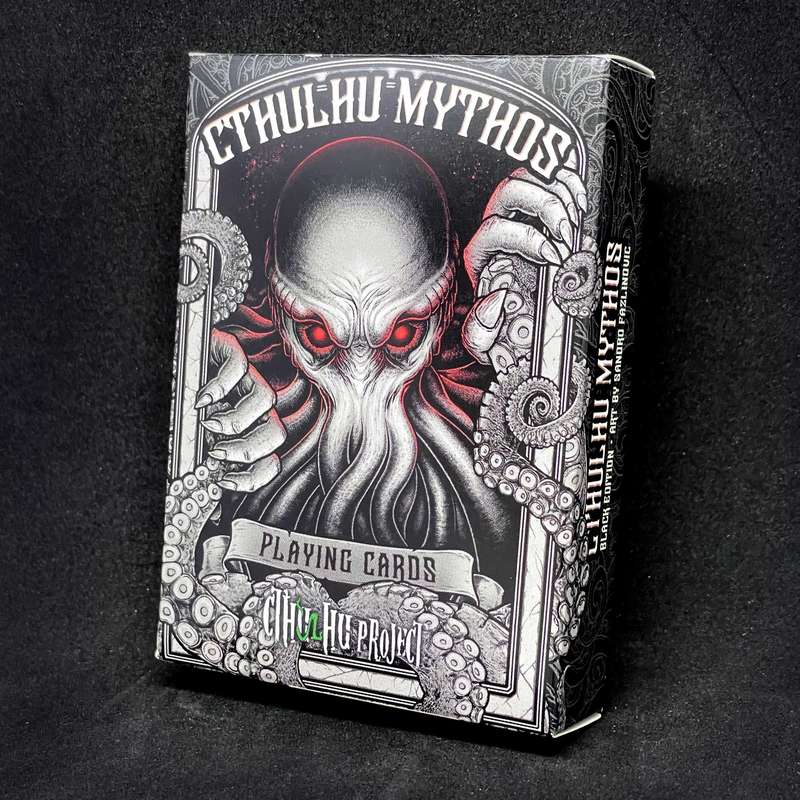 Cthulhu Mythos Poker Cards Black Edition (Board Games)