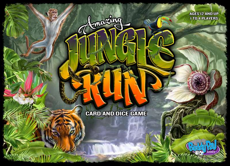Amazing Jungle Run (Board Games)