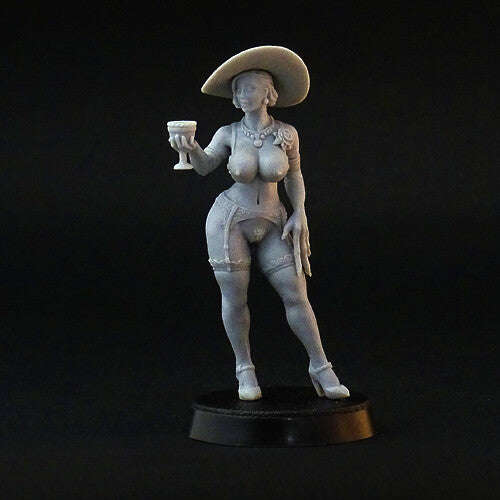 28mm Tall Lady Naked (Miniatures)