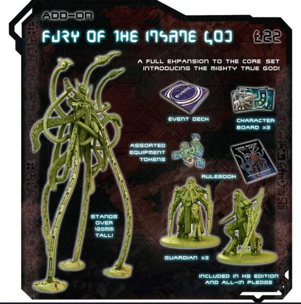 Core Space Fury of the Insane God (Board & Card Game Accessories)
