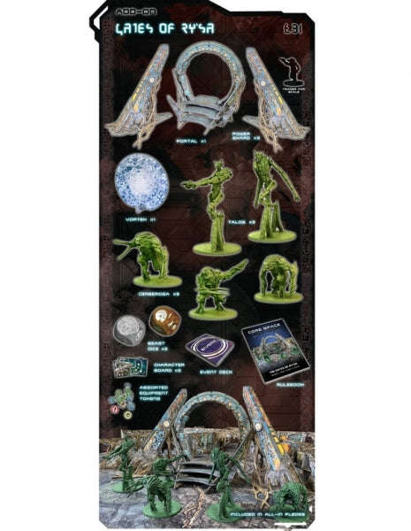Core Space Gates of Rysa (Board & Card Game Accessories)