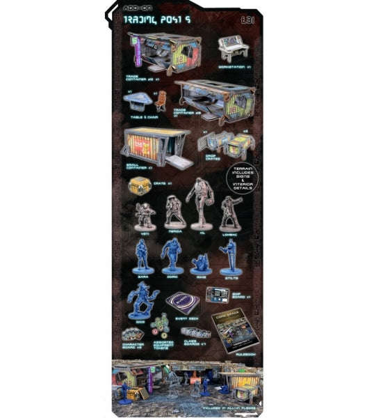 Core Space Trading Post 5 (Board & Card Game Accessories)