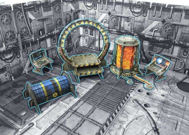 Sci-Fi Dimension Gate (Board & Card Game Accessories)