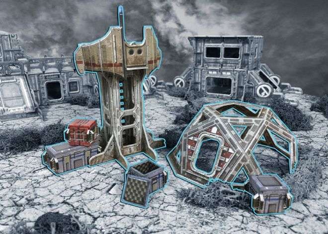 Outlands Explorer Station (Board & Card Game Accessories)