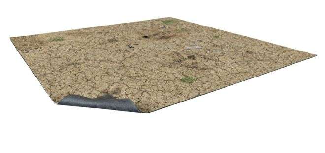 Desert Wasteland Gaming Mat 2x2 (Gaming Mats)