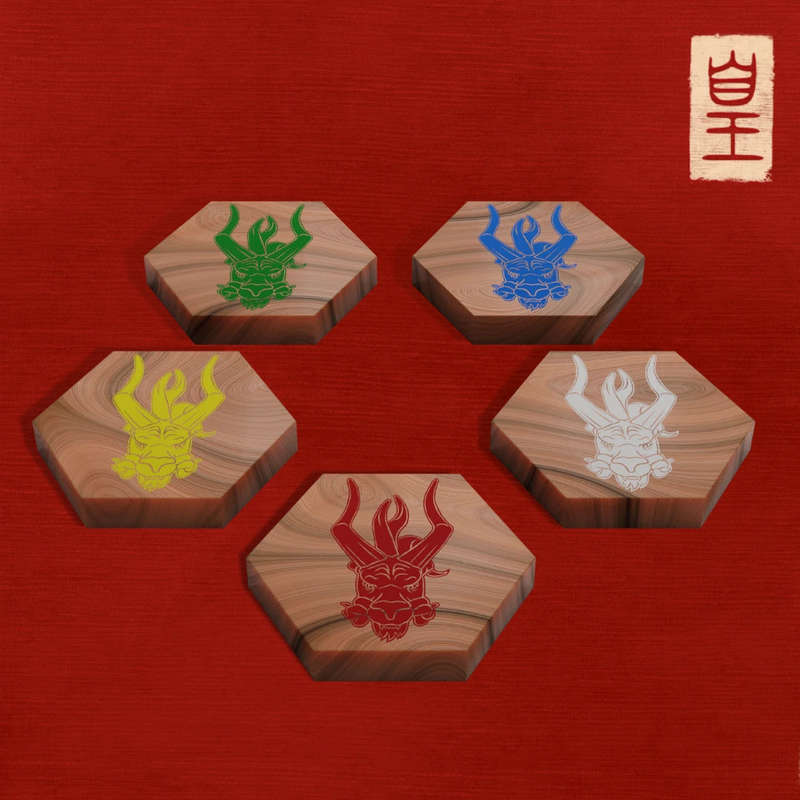 Huang Wooden Leaders Set (Board Games)