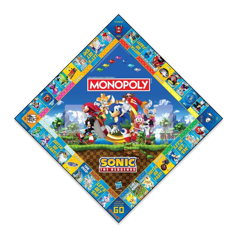Monopoly Sonic Edition (Board Games)