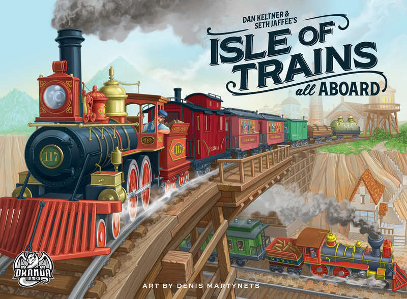 Isle of Trains All Aboard (Board Games)