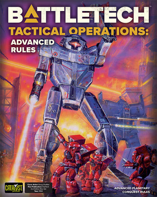 BattleTech Tactical Operations Advanced Rules (RPGs)