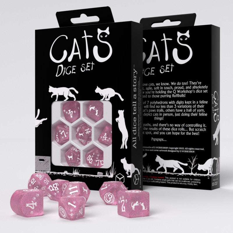 Cats Dice Set Daisy (Dice Sets & Games)
