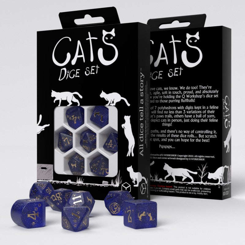 CATS Modern Dice Set Meowster (Dice Sets & Games)
