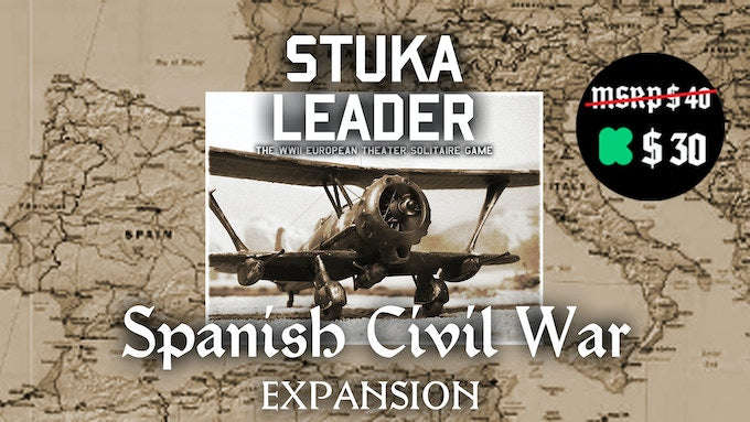 Stuka Leader Expansion No. 5 Spanish Civil War (Board Games)