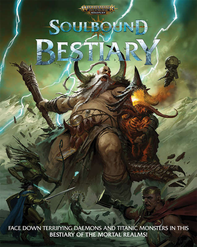 Warhammer Age of Sigmar Soulbound RPG Bestiary (RPGs)