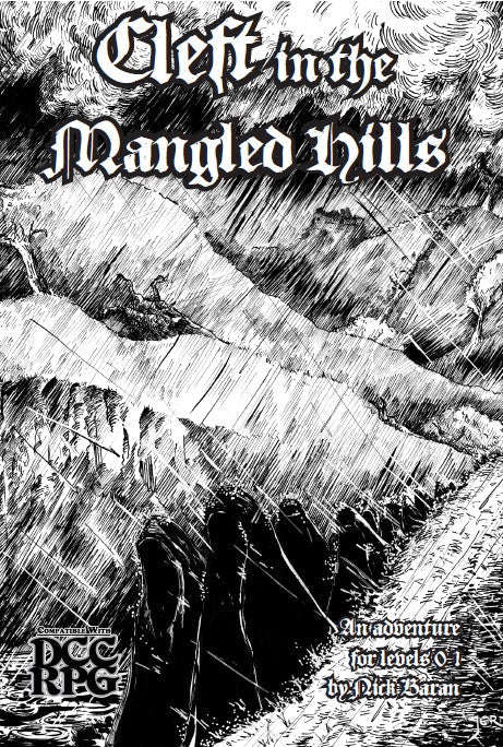 DCC Cleft in the Mangled Hills OOP (RPGs)