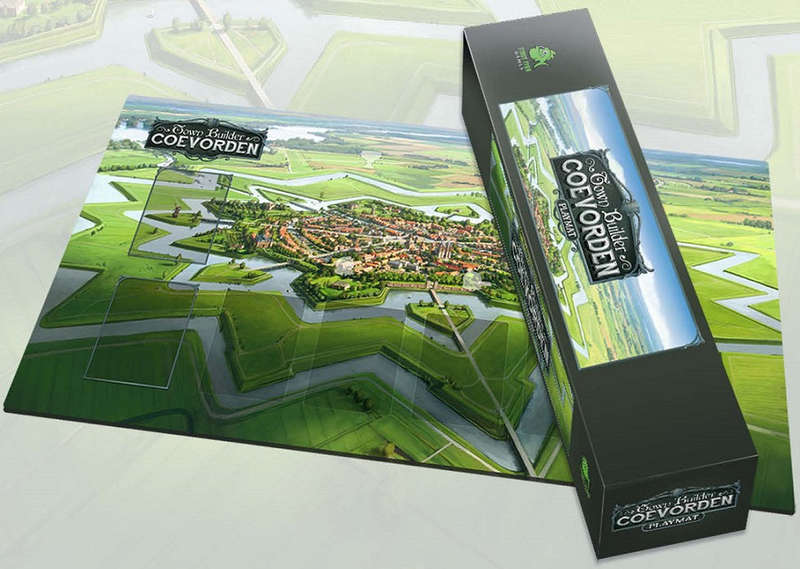 Town Builder Coevorden Playmat (Board Games)
