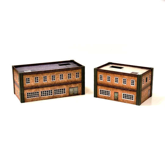 Metropolis Cityscape Small & Medium Rectangle Concrete Building OOP (Miniatures)