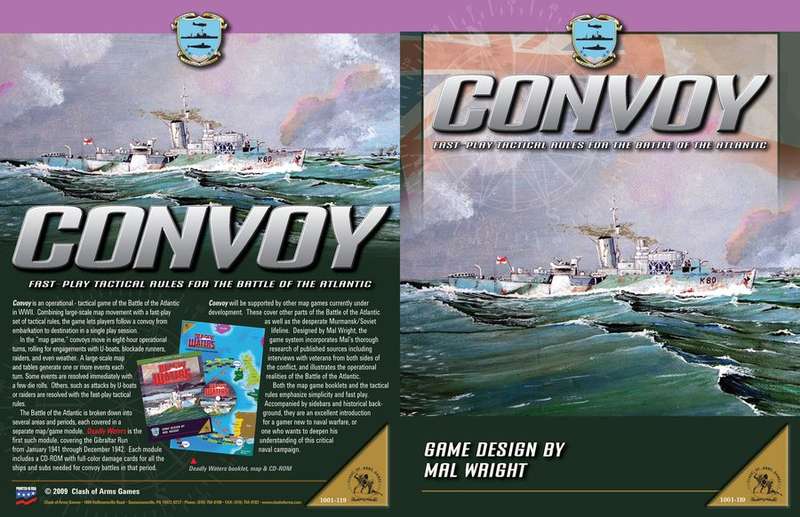 Deadly Waters/Convoy (Board Games)
