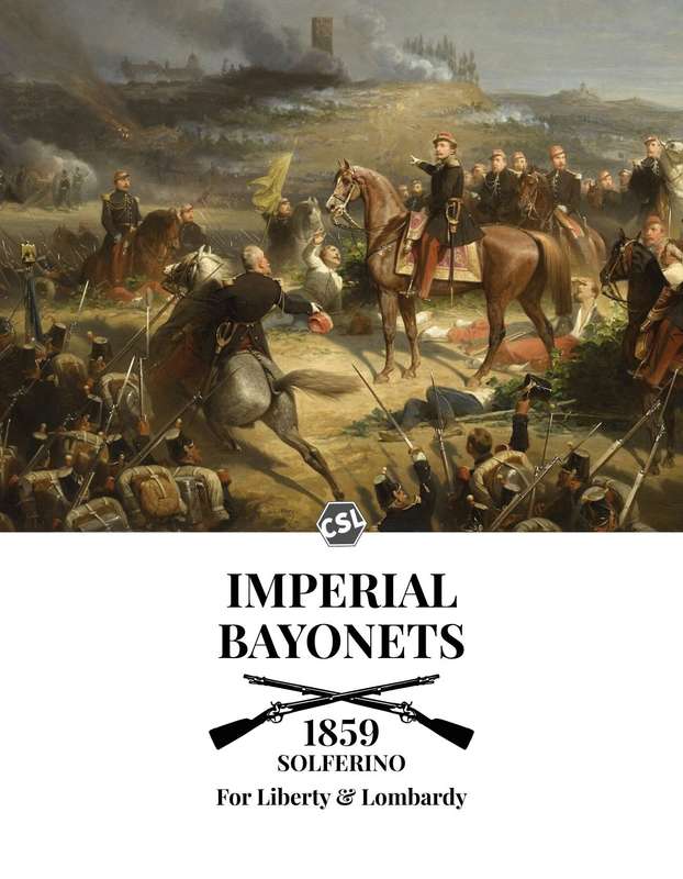 Imperial Bayonets 1859 Solferino (Board Games)