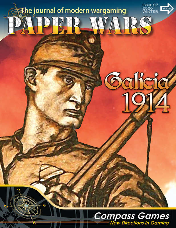 Paper Wars Magazine 97 Battle for Galicia OOP (Board Games)