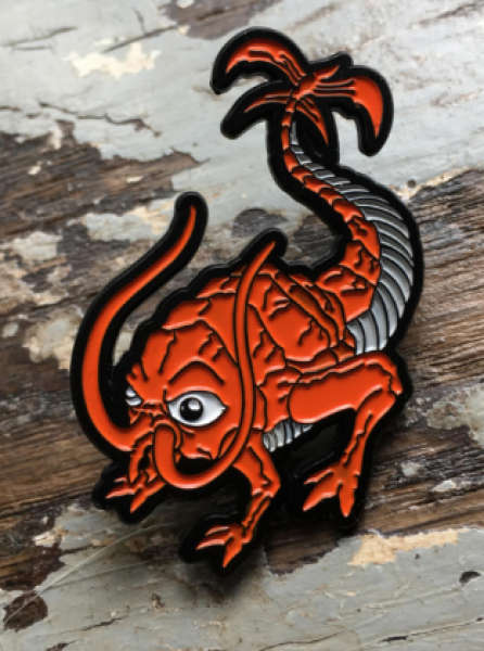 Rusty Enamel Pin (Board & Card Game Accessories)