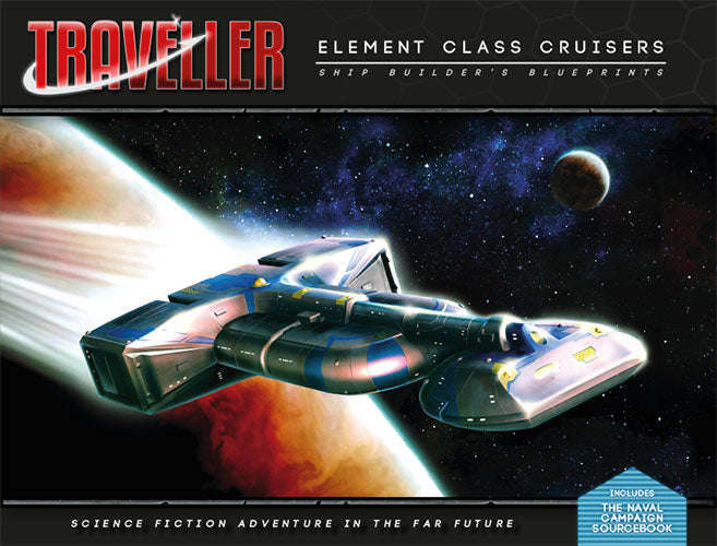 Traveller Elemental Class Cruisers Shipbuilders Blueprints (RPGs)
