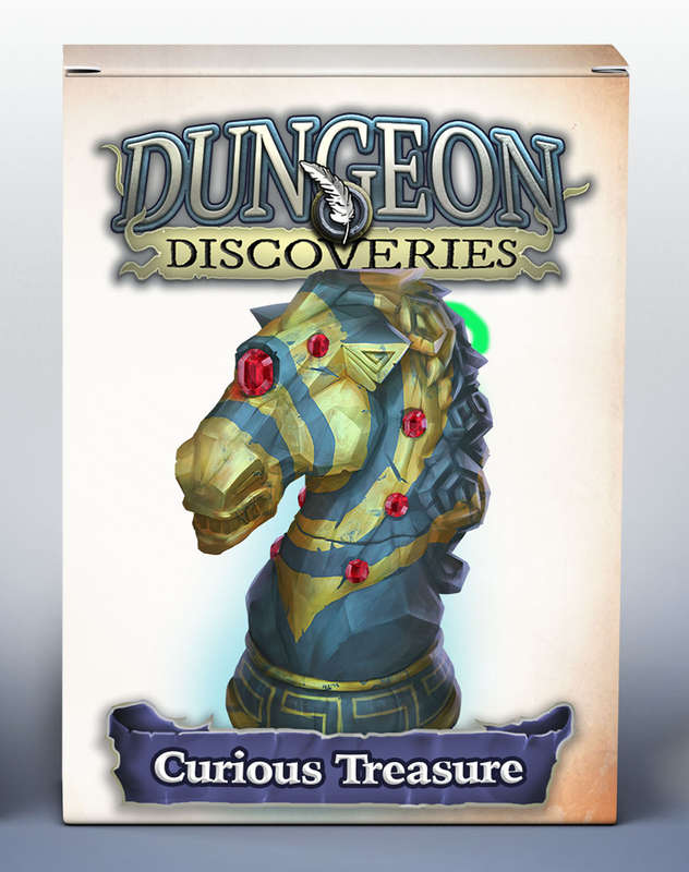 Dungeon Discoveries Curious Treasure Deck OOP (RPGs)