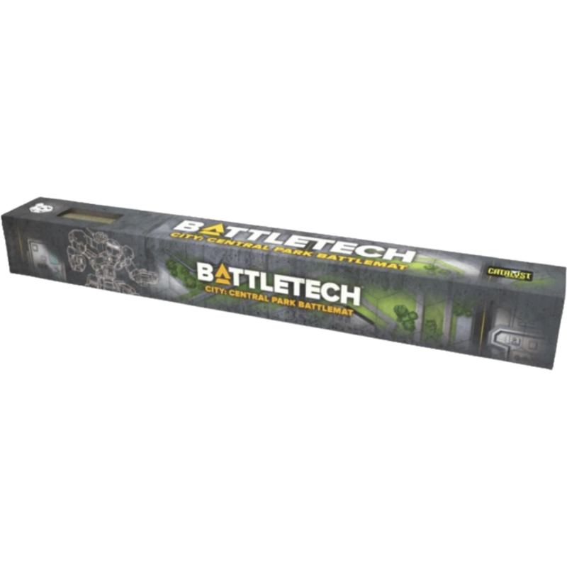 BattleTech Neoprene Battle Mat Cities Central Park/Shopping District (Gaming Mat)