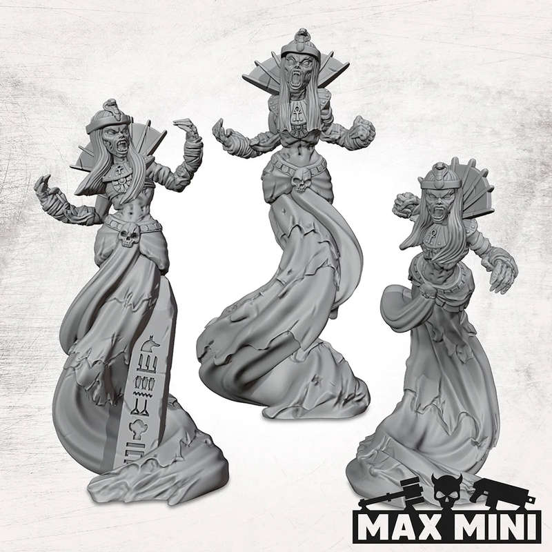 Skeleton Banshees (Miniatures)