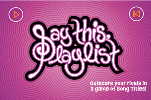 Say This Playlist (Board Games)