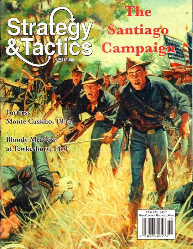 Strategy & Tactics 258 San Juan Campaign (Board Games)
