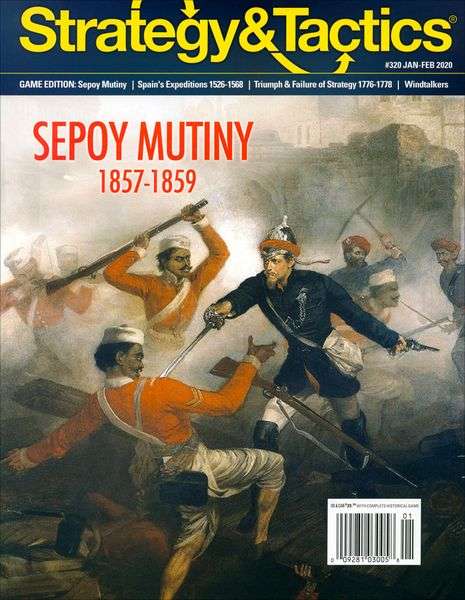 Strategy & Tactics 320 Sepoy Mutiny (Board Games)