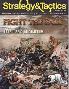 Strategy & Tactics 324 Fight the Fall Faesuka AD405 and Tricamerum AD533 (Board Games)